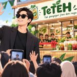 Seseorang dengan popularitas tinggi memutar ekuitas.